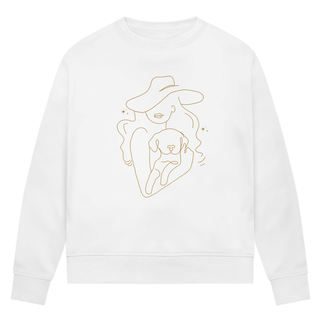 Umarmung - Bio Sweatshirt für Damen