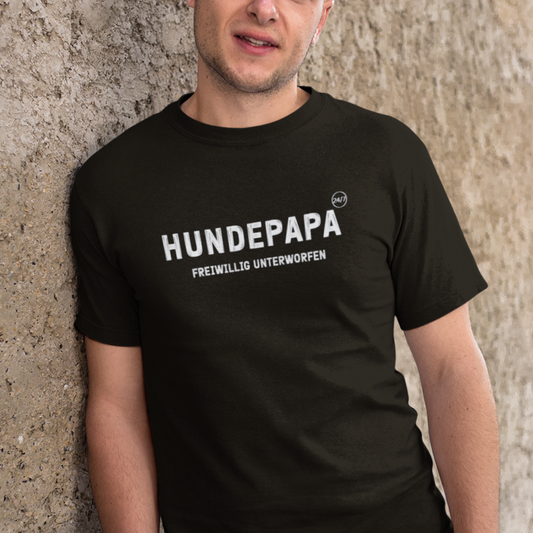 Hundepapa in Vollzeit - T-Shirt für Herren
