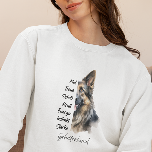 Schäferhund – Bio-Sweatshirt für Damen