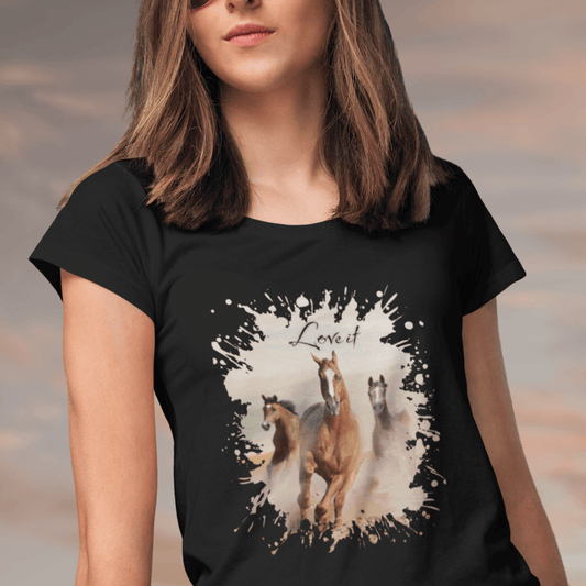 Pferdepower - T-Shirt für Damen