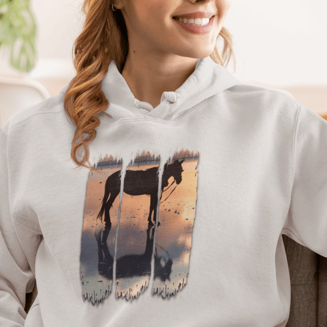 Magic Sunset - Bio-Hoodie für Damen