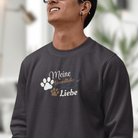 Unendlich - Bio-Sweatshirt für Herren