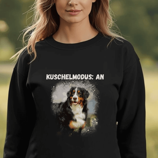 Dein Foto & Dein Text - Bio-Sweatshirt für Damen