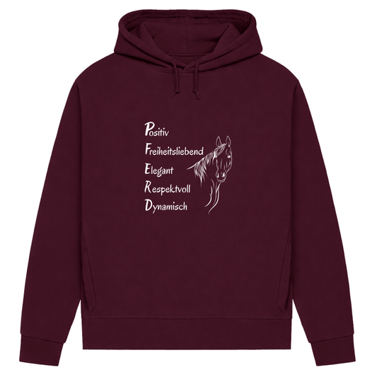Seelenpferd - Hoodie aus Bio-Baumwolle für Damen