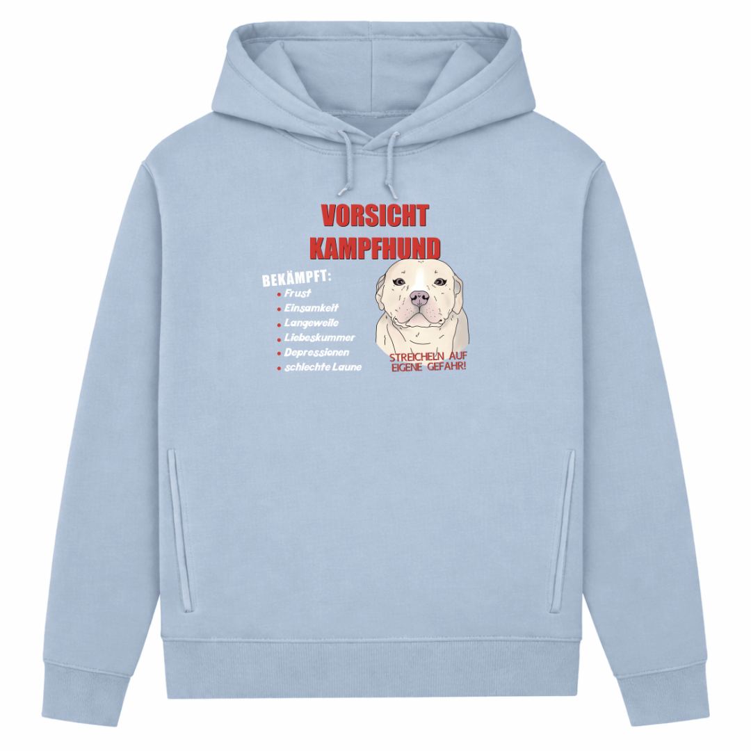 Lieblingshund– Hoodie aus Bio-Baumwolle für Damen