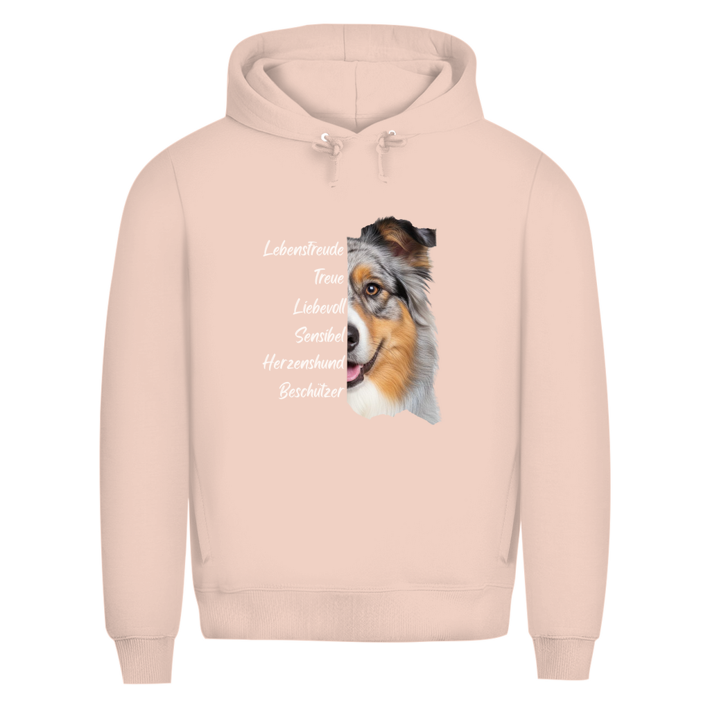 Australian Shepherd - Bio-Hoodie für Herren