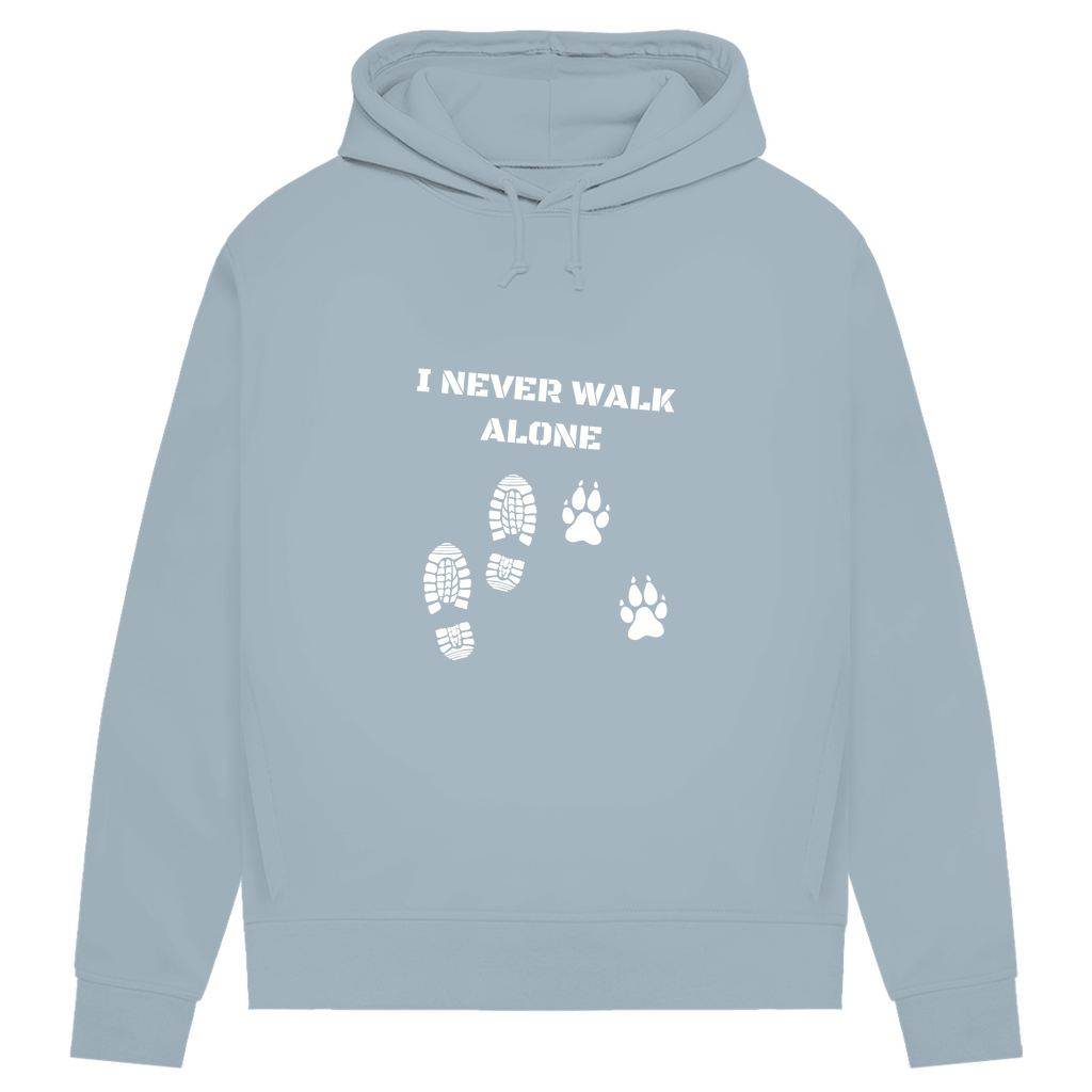 I Never Walk Alone - Bio-Hoodie für Damen