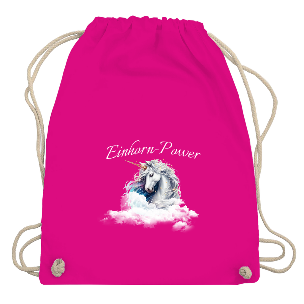 Einhorn Power - Turnbeutel
