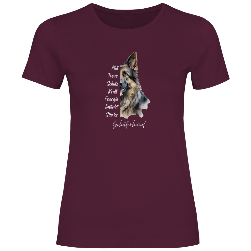 Schäferhund - T-Shirt für Damen