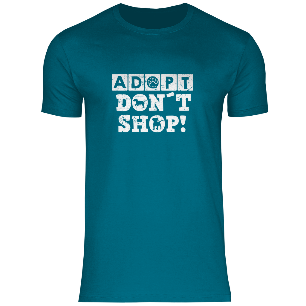 Adopt Don't Shop - T-Shirt für Herren