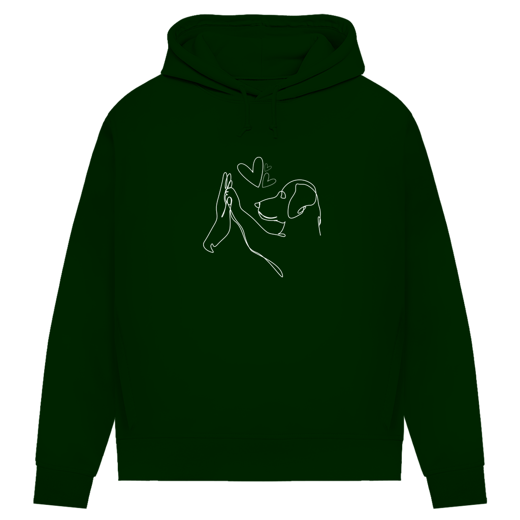Wahre Liebe- Bio-Hoodie für Damen