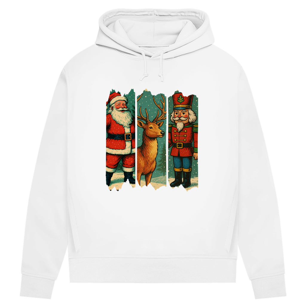 Damen Premium Bio Hoodie Weihnachten