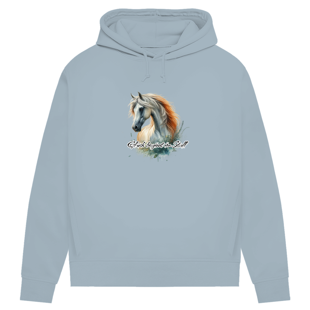 Glück - Bio-Hoodie für Damen