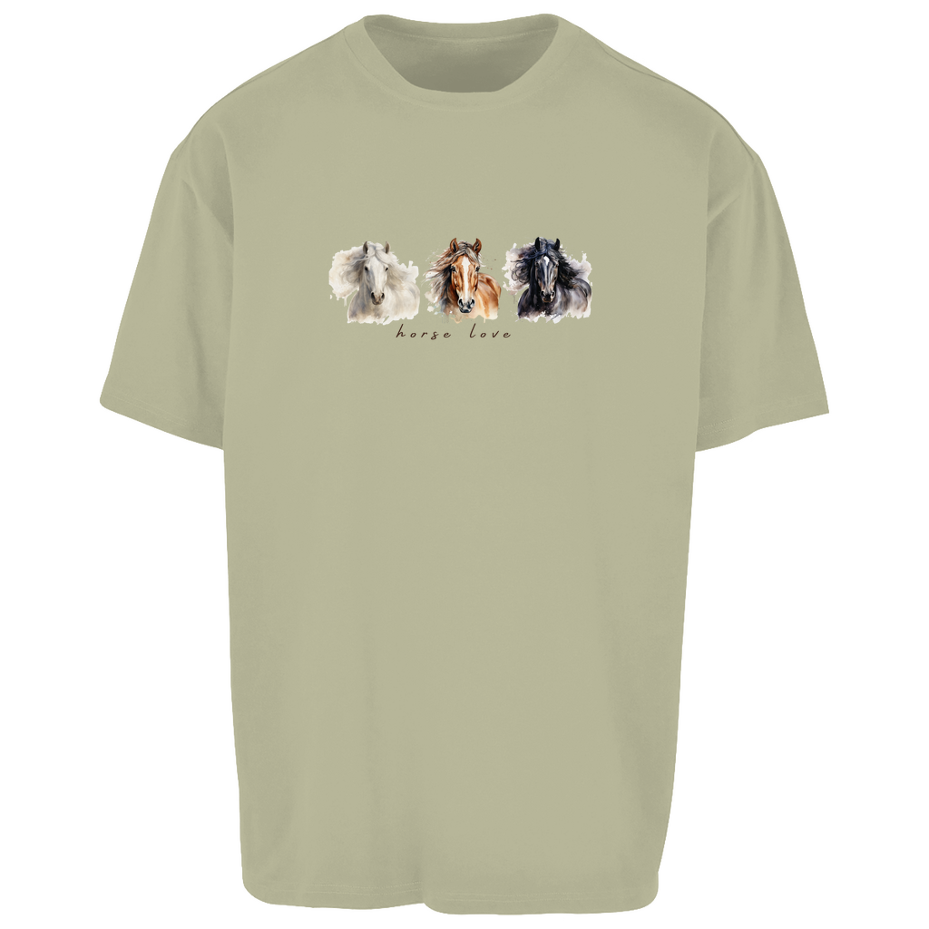 Horse Love - Oversize T-Shirt-Unisex
