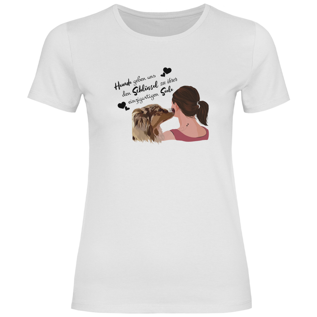 Schlüssel zur Seele - T-Shirt für Damen