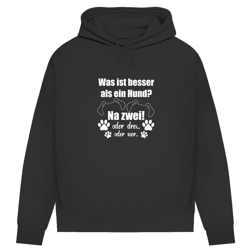 Je Mehr Desto Besser - Bio-Hoodie für Damen