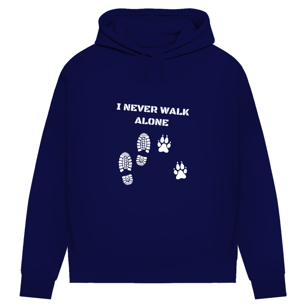 I Never Walk Alone - Bio-Hoodie für Damen