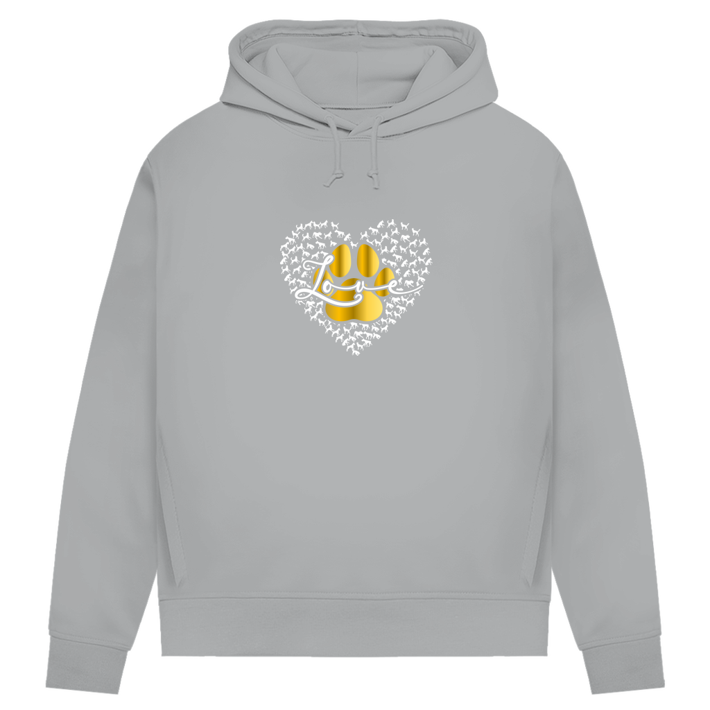 Love Dog - Bio-Hoodie für Damen