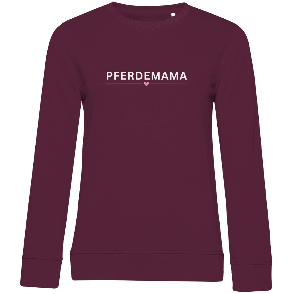 Pferdemama - Bio-Sweatshirt für Damen