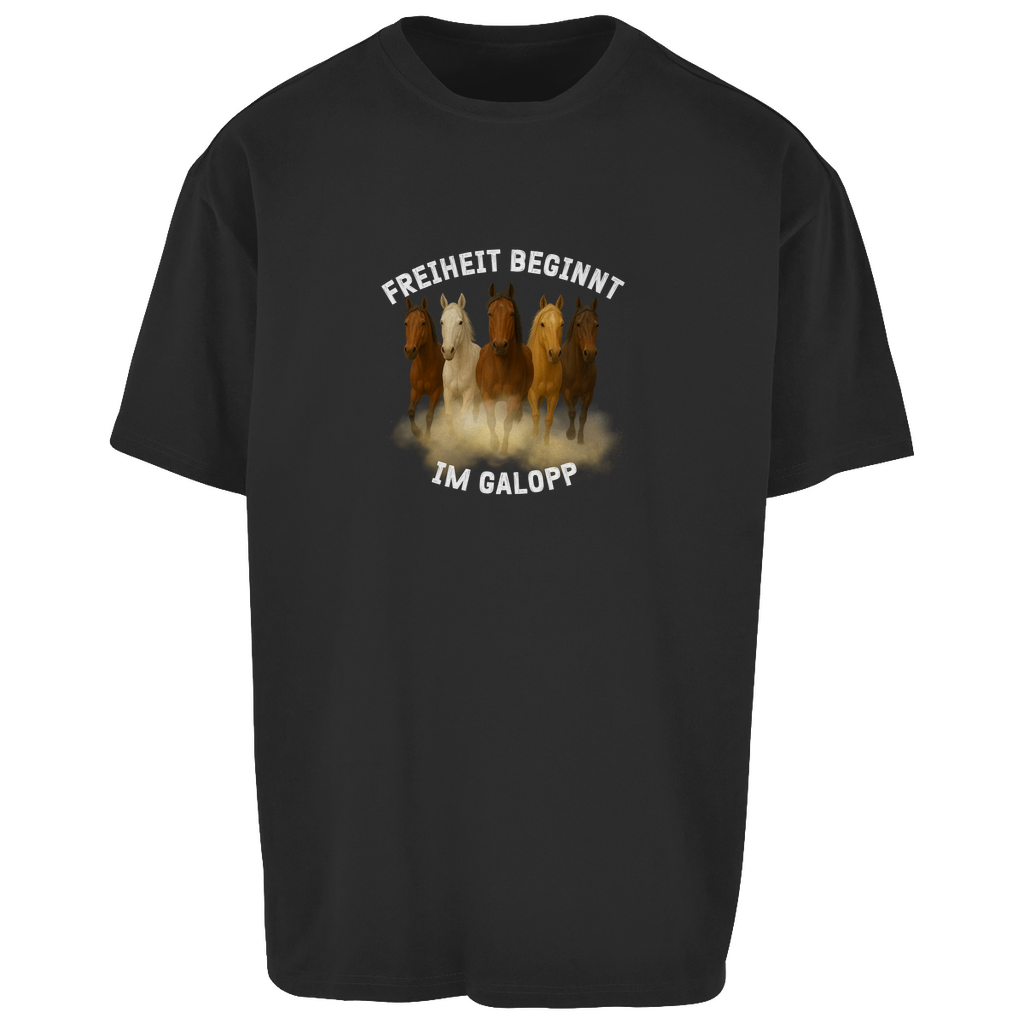 Galopp ist Freiheit - Oversize T-Shirt-Unisex