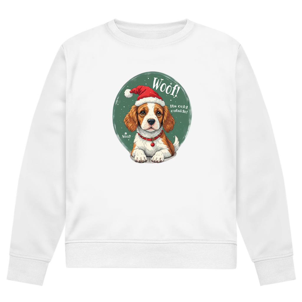 Wuff und Weihnachten - Bio-Sweatshirt für Herren