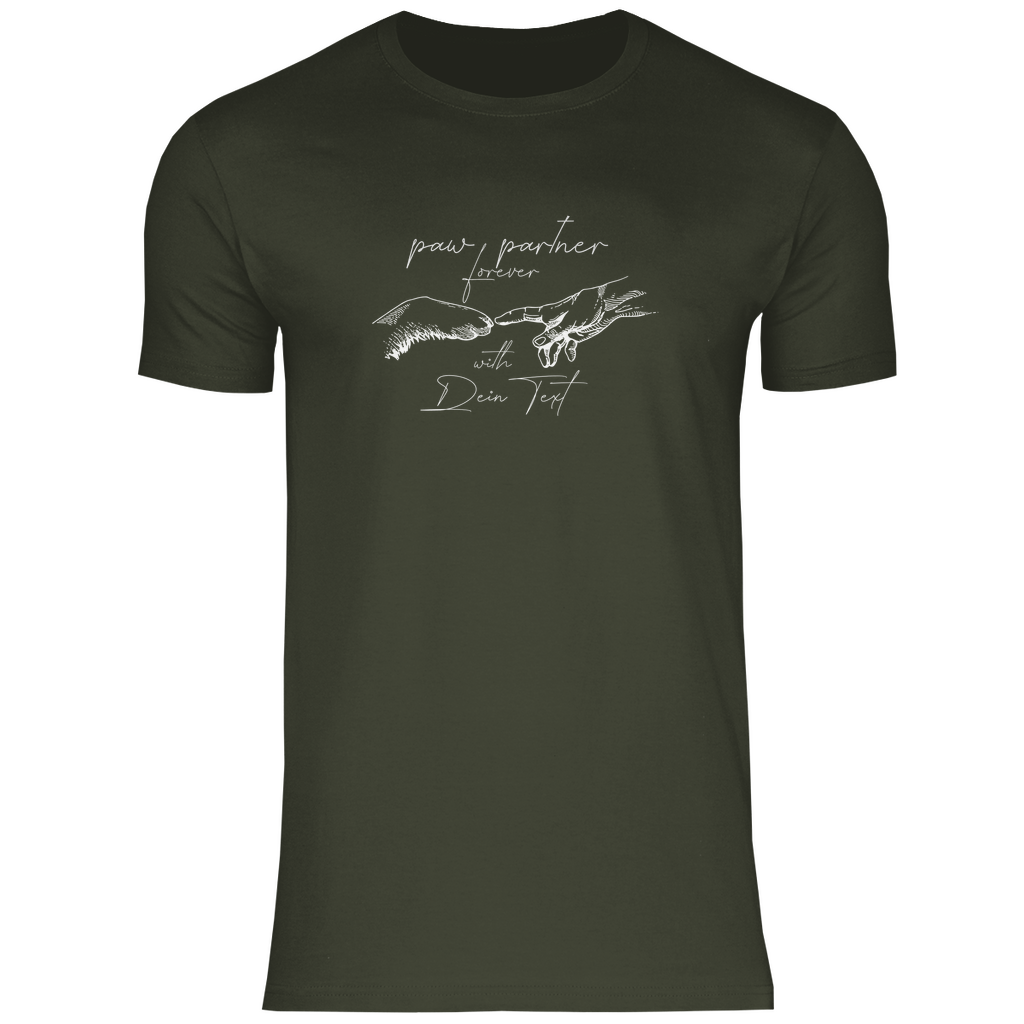 Herren T-Shirt Paw Partner