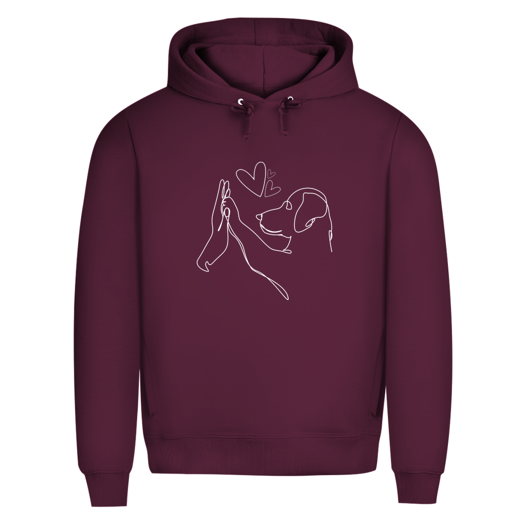 Wahre Liebe - Bio-Hoodie für Herren