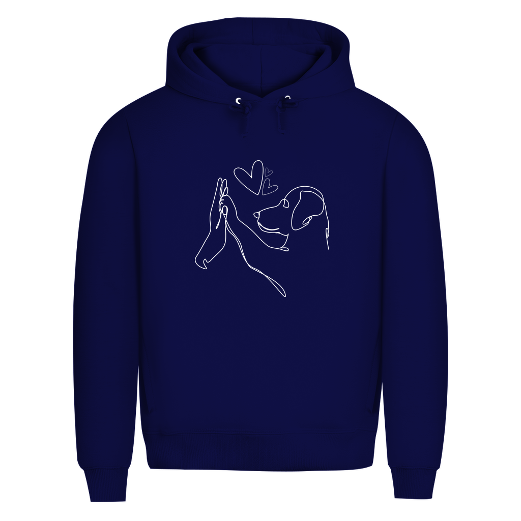 Wahre Liebe - Bio-Hoodie für Herren