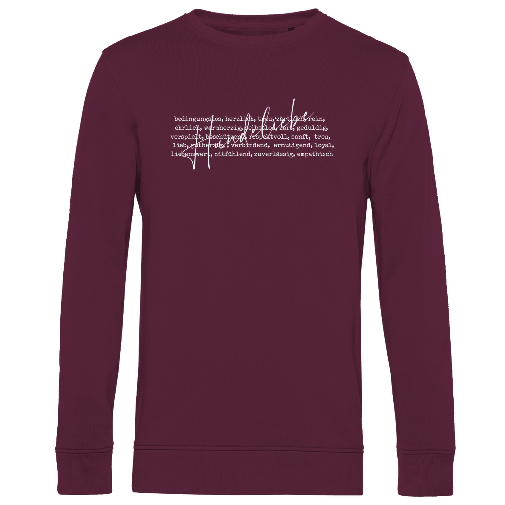 Hunde Liebe ist... - Bio-Sweatshirt für Herren
