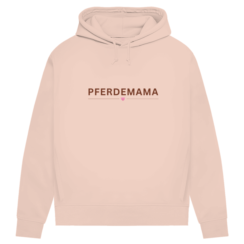 Pferdemama - Bio-Hoodie für Damen