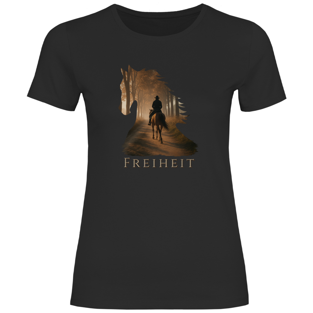 Freiheit - T-Shirt für Damen
