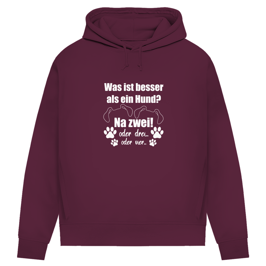 Je Mehr Desto Besser - Bio-Hoodie für Damen