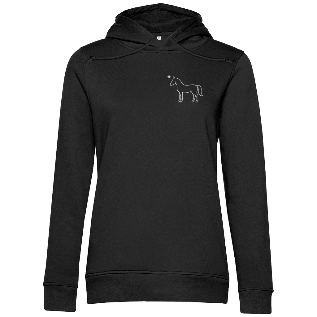 Eleganz mit Herz - Bio-Hoodie für Damen