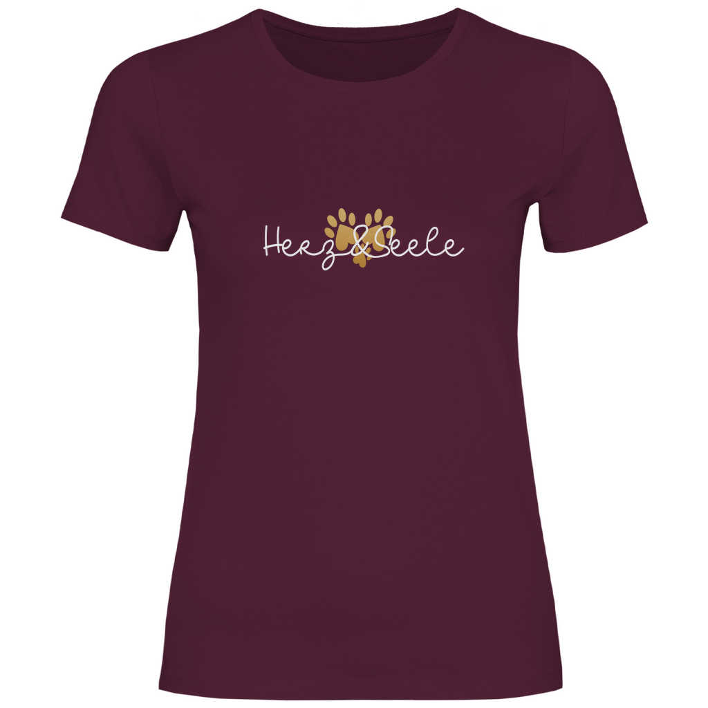 Herz und Seele - T-Shirt für Damen