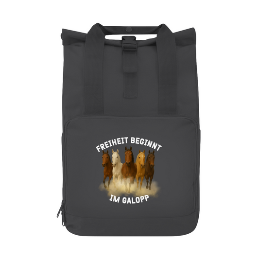 Galopp ist Freiheit - Rucksack