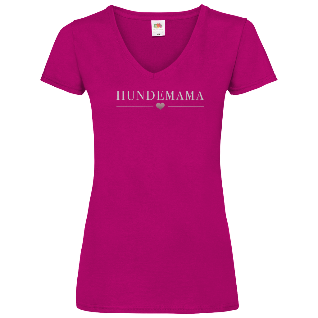 Hundemama - V-Shirt für Damen