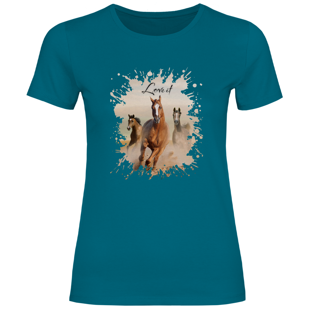 Pferdepower - T-Shirt für Damen