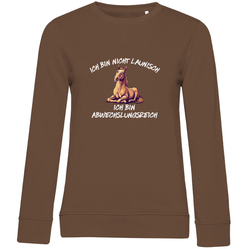 Abwechslungsreich - Bio-Sweatshirt für Damen