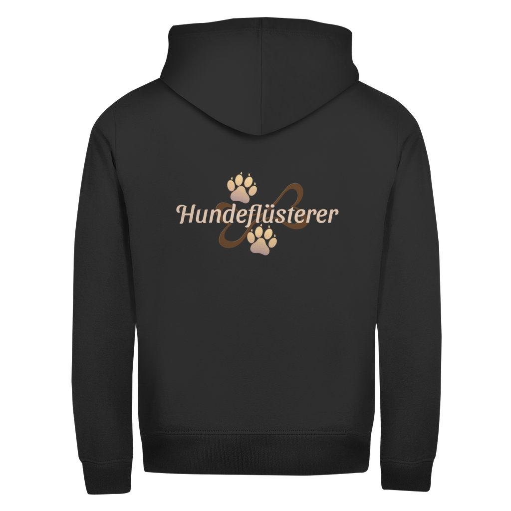 Hundeflüsterer - Zipper-Hoodie Unisex | Rückendruck