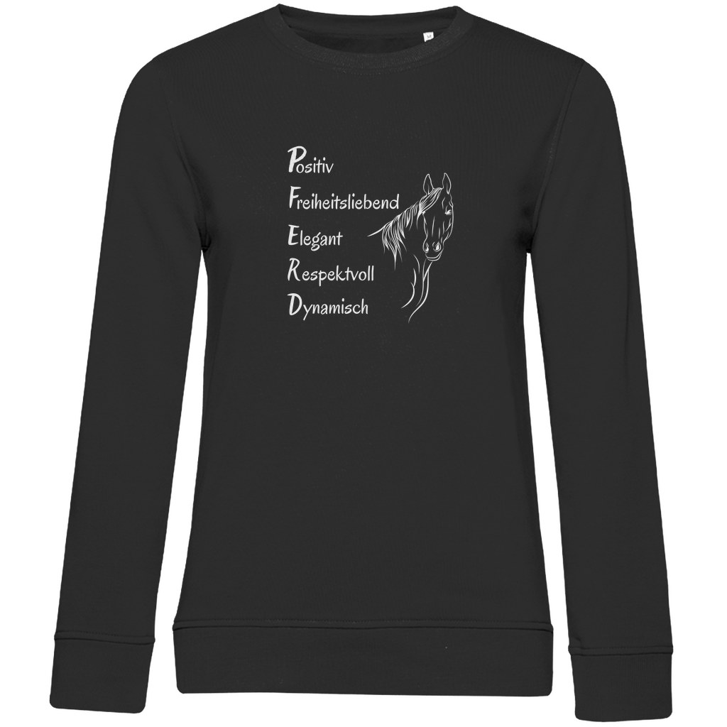 Seelenpferd - Bio-Sweatshirt für Damen