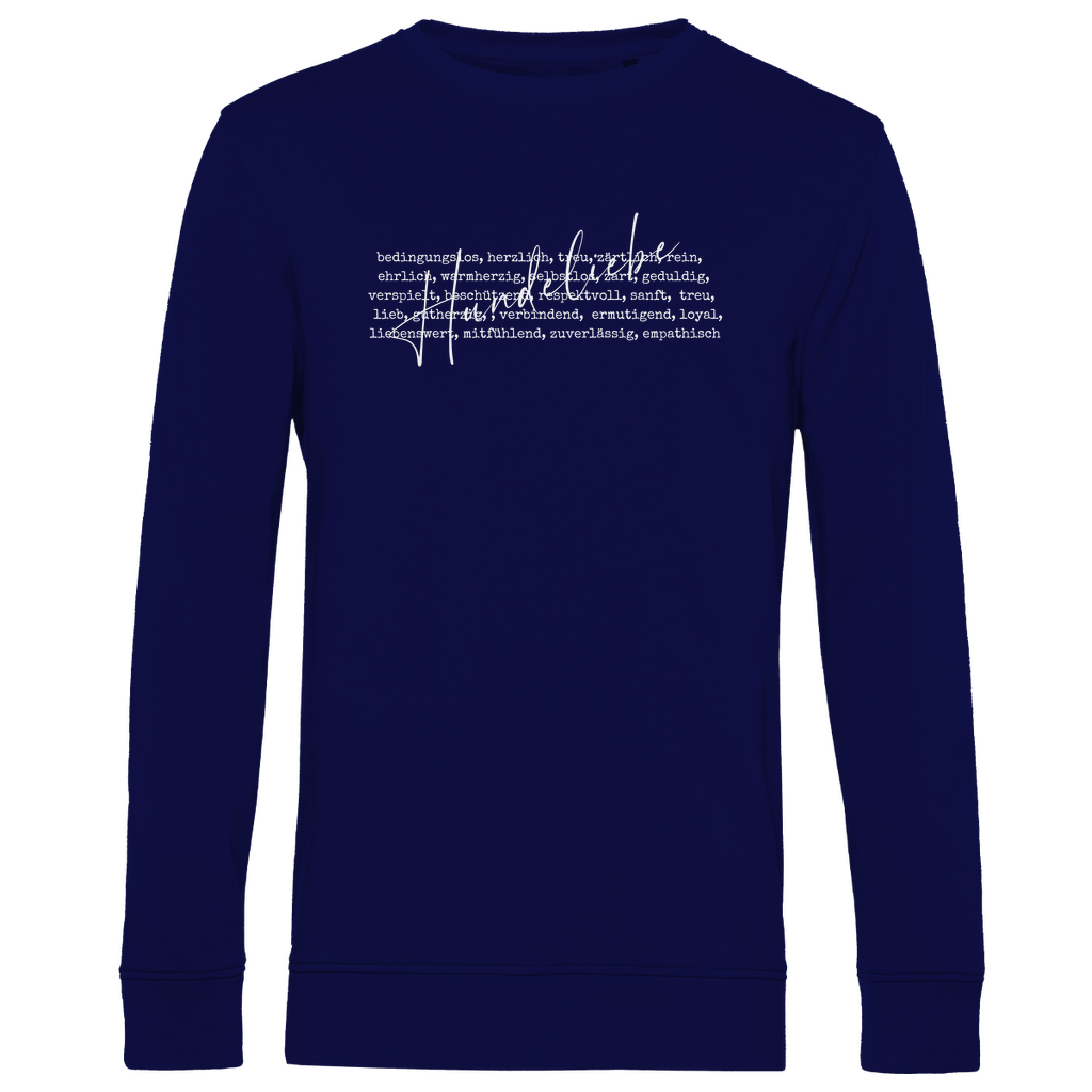 Hunde Liebe ist... - Bio-Sweatshirt für Herren