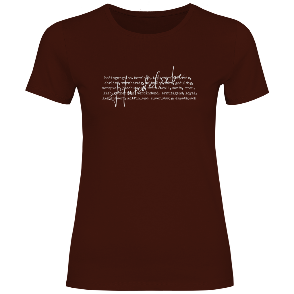 Hunde Liebe ist... - T-Shirt für Damen