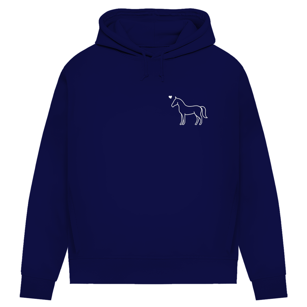 Eleganz mit Herz - Bio-Hoodie für Damen