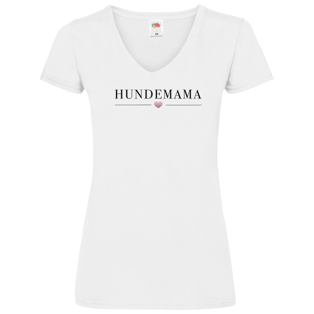 Hundemama - V-Shirt für Damen
