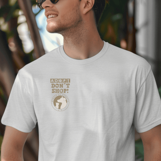Adoption Matters - T-Shirt für Herren | Strays of Streets | Brustmotiv