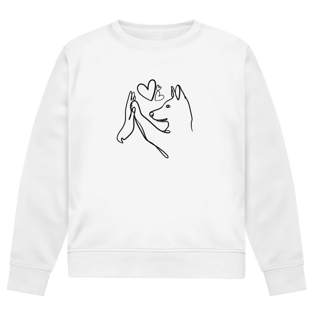 Wahre Liebe Stehohren - Bio-Sweatshirt für Herren