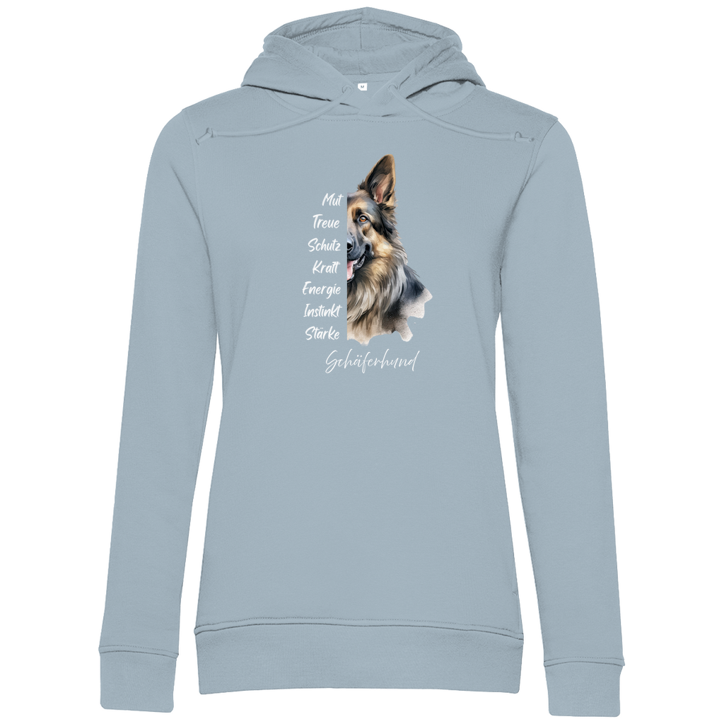 Schäferhund - Bio-Hoodie für Damen
