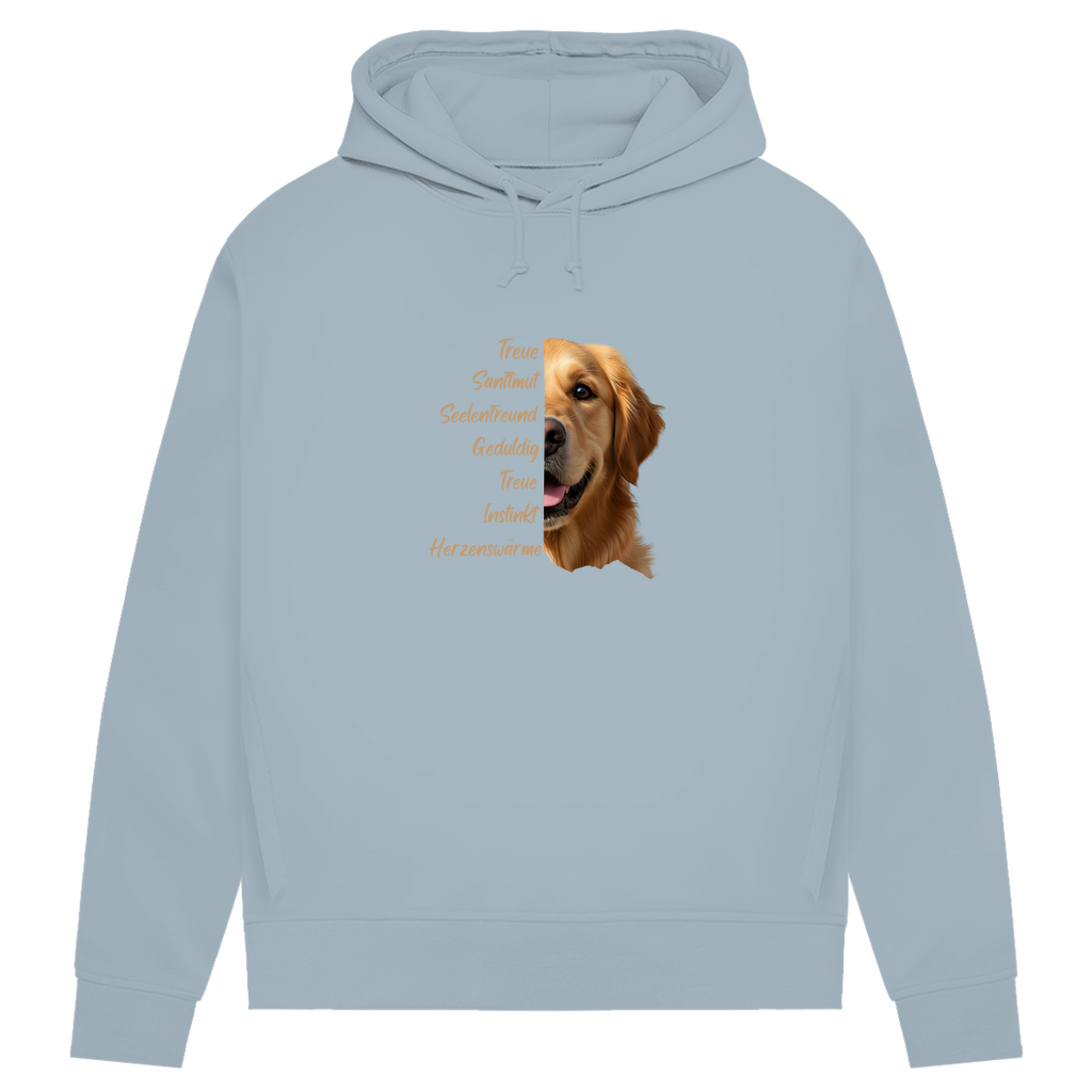 Golden Retriever - Bio-Hoodie für Damen