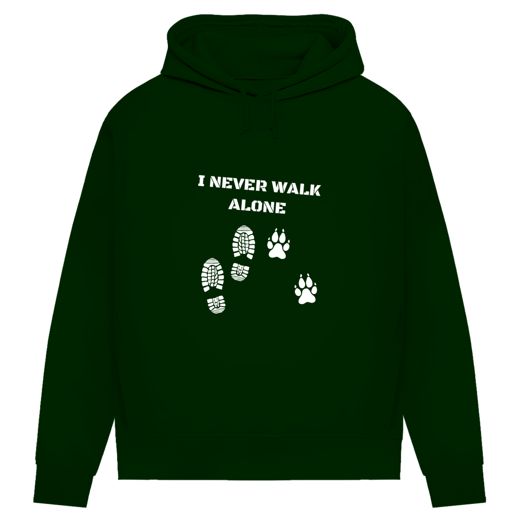 I Never Walk Alone - Bio-Hoodie für Damen