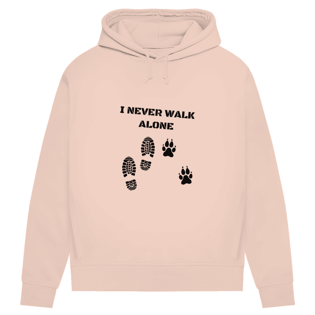 I Never Walk Alone - Bio-Hoodie für Damen